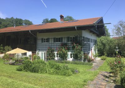 Die Südansicht | Am Roseneck Prien